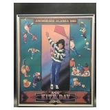 Richard Rodriguez signed poster for Alaska Kite Da