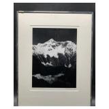 Karl Herrmann signed photograph 'Reflection-Annapu
