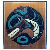 Rich Sheakliy (Sh?t'gei) wood carving Baby Killer