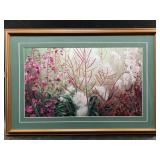 Dale Niebregge signed print, 'Transition' matted a