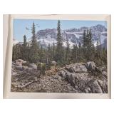 Paul Calle signed and numbered print  'Where Eagle