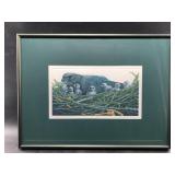Yvonne Davis signed Artist Proof, 'The Middle Chil