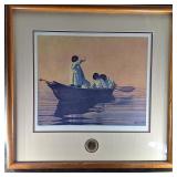 Fred Machetanz Signed and numbered print  'Change