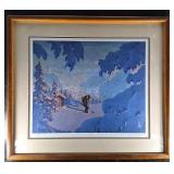 Fred Machetanz Signed and numbered print  'Start o