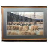 Ed Tussey Signed and numbered print   90/500 Doubl