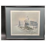Alaskan signed and numbered print  of a Moravian C