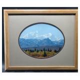 Photo of Mount McKinley taken near Talkeetna. Doub