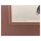 Teri Jo signed and numbered print  ' Water Ballet'