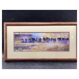 Robeson signed and numbered print  4/500 Double ma