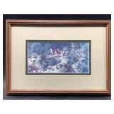 Matted and framed Bev Doolittle print from her boo