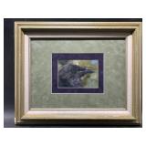 Original oil "Within Eyesight" by Beeman, double m