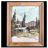 Ellen Henne original pastel on artist board of a l