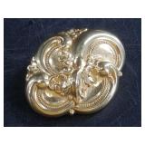 Late 19th century German gold filled Biedermeier p
