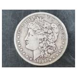 Morgan silver dollar:  1889 O