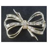 Lovely faceted fashion brooch