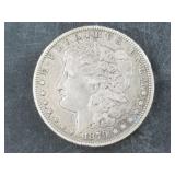 Morgan silver dollar:  1879 O