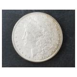 Morgan silver dollar:  1888 O