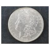 Morgan silver dollar:  1890