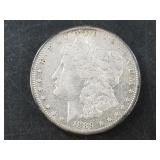 Morgan silver dollar:  1889 O