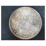 Morgan silver dollar:  1883 O