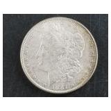 Morgan silver dollar:  1887