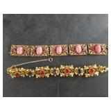 Ornate vintage bracelets