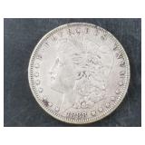 Morgan silver dollar:  1888 O