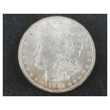 Morgan silver dollar:  1887