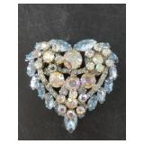 Vintage Juliana blue fashion brooch