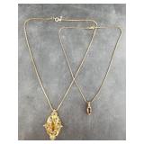 Pair of vintage necklaces