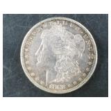Morgan silver dollar:  1882