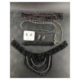 Collection of vintage fashion jewelry