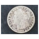 Morgan silver dollar:  1892 S  VF20 or better