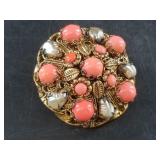 Vintage fashion brooch