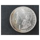 Morgan silver dollar:  1886