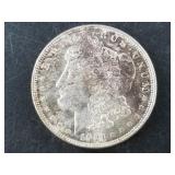 Morgan silver dollar:  1921 AU