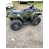 2023 Yamaha Kodiak 450 4x4 fourwheeler. With autom