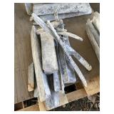 Several pounds of lead, good for casting