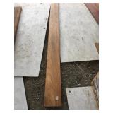 Teak plank 97' x 7' x 1'