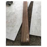 Red heart plank 69 1/4' x 6 1/4'  x 2'