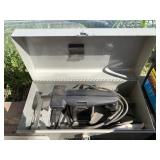 Lot with drill bit sets, bucket of roof melt table