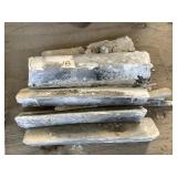 Several pounds of lead, good for casting