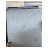 3 Assorted folding plastic tables