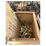 Shipping crate full of specialty clamps