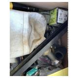 Box of mixed lot with pneumatic tools, extra bits,