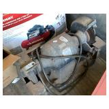 Heavy duty bench grinder