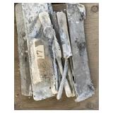 Several pounds of lead, good for casting