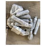 Several pounds of lead, good for casting