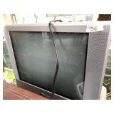 Toshiba projection TV with VHS and DVD compatible,