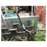 Lot of 2: Beautiful cast iron lathe? Base, and a b
